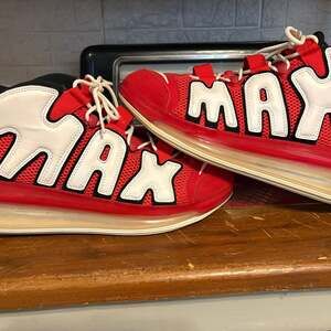 Nike Air More Uptempo 720 University Red QS CJ3662-600 EXCELLENT condition